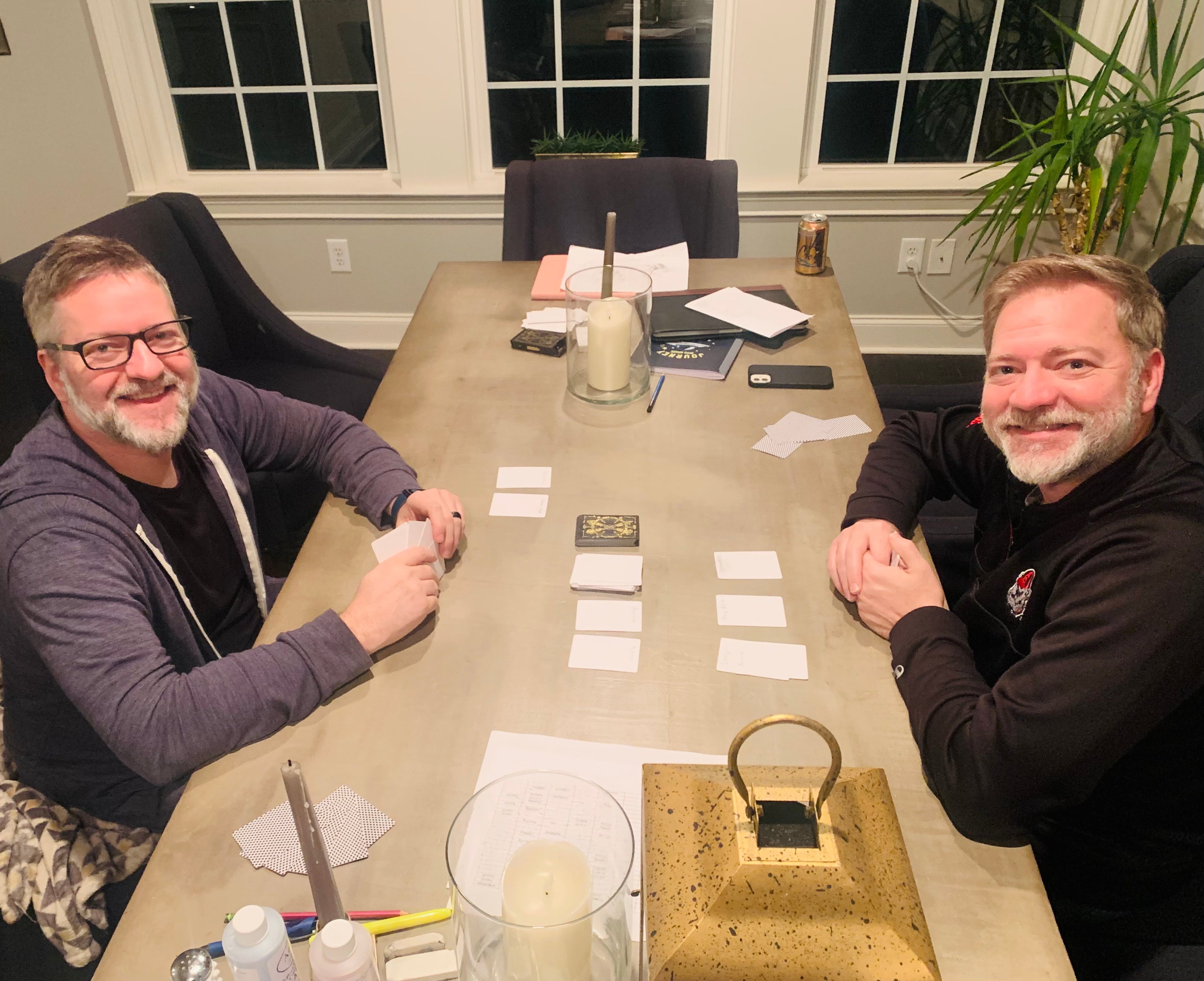 the sweet bros working on a new card game