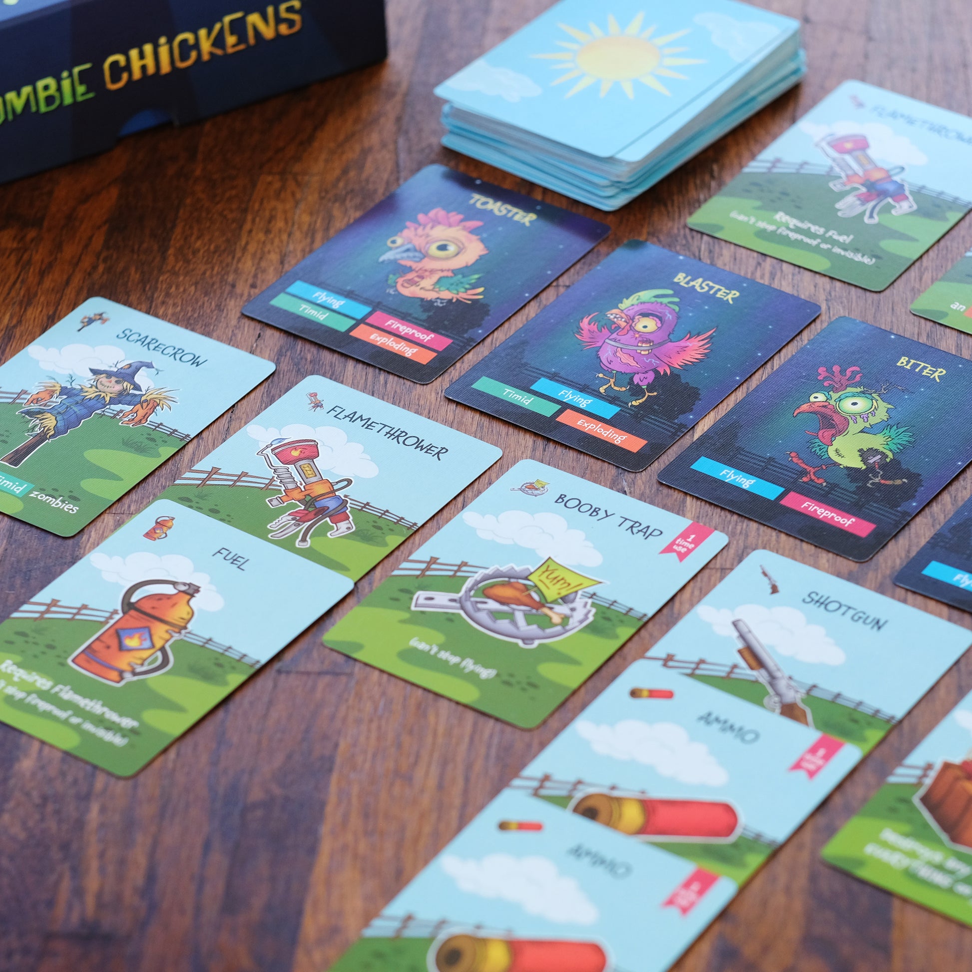 Zombie Chickens Card Game - Sweet Bros Games